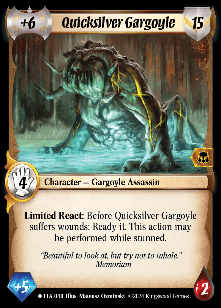 Quicksilver Gargoyle