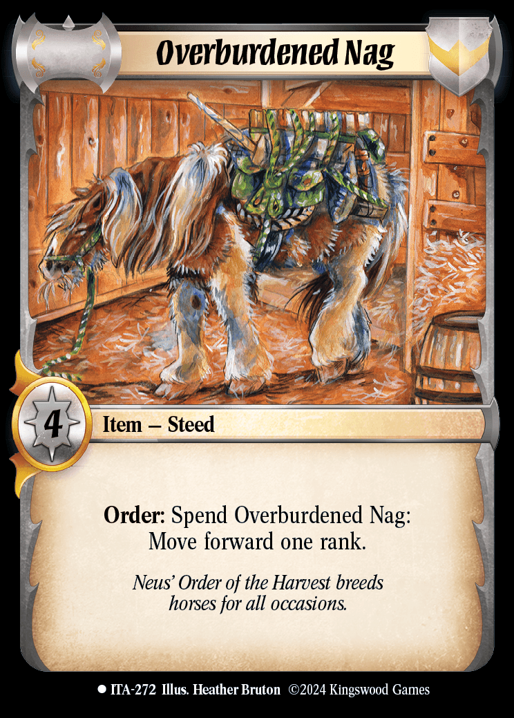 Overburdened Nag