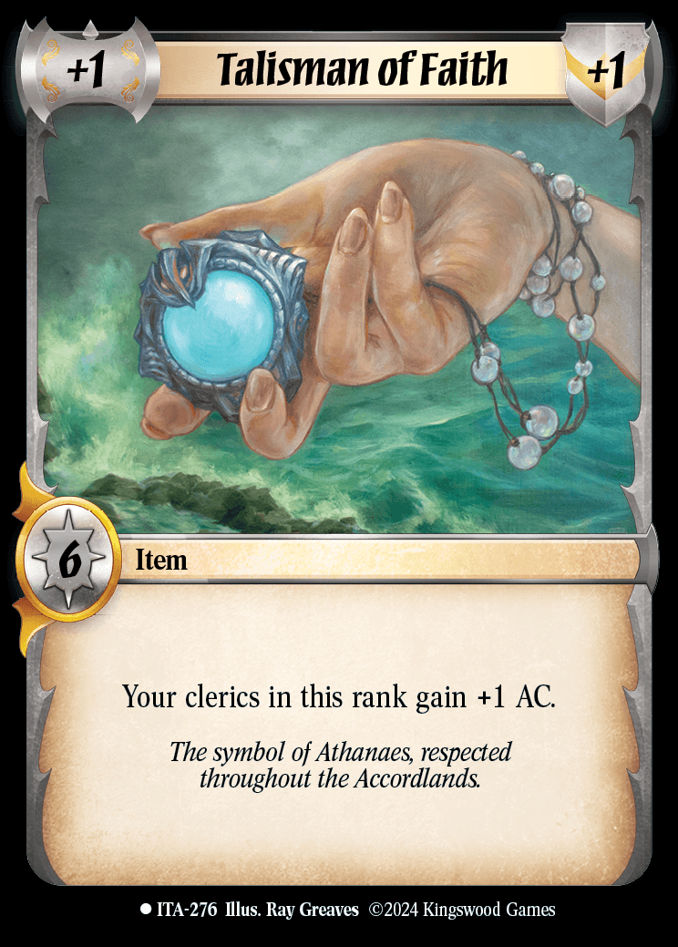 Talisman of Faith