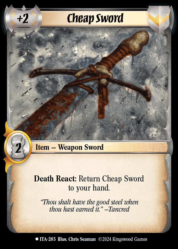 Cheap Sword