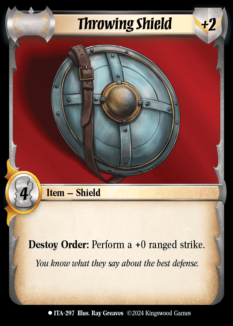 Throwing Shield