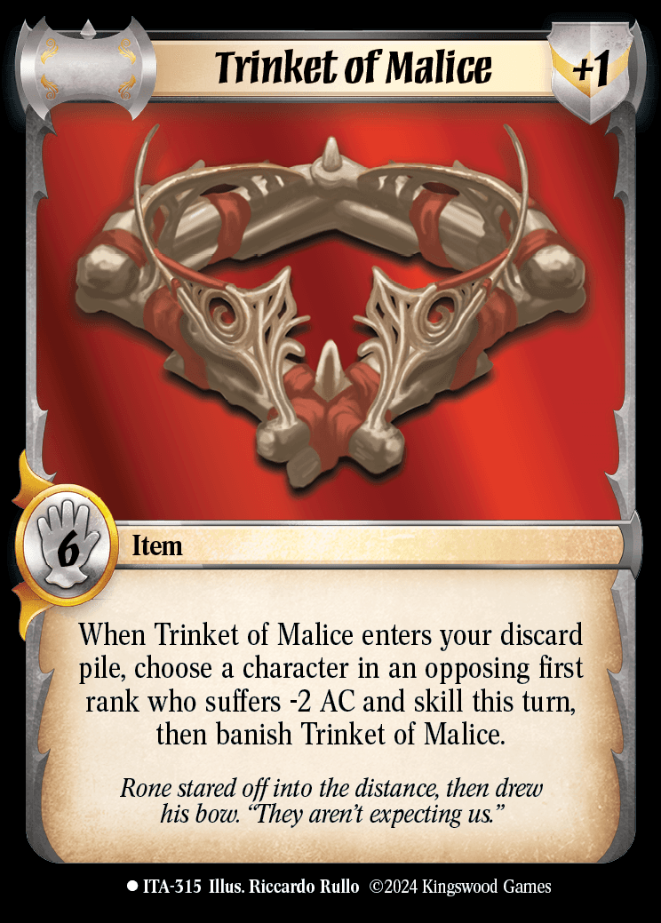 Trinket of Malice