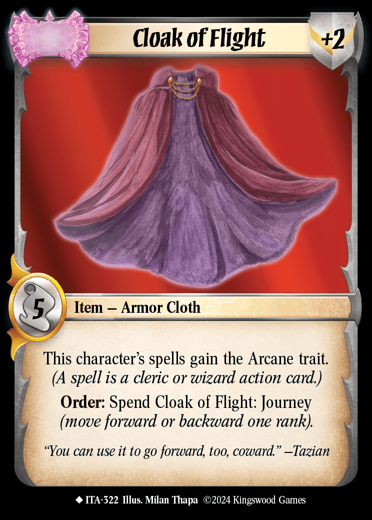Cloak of Flight