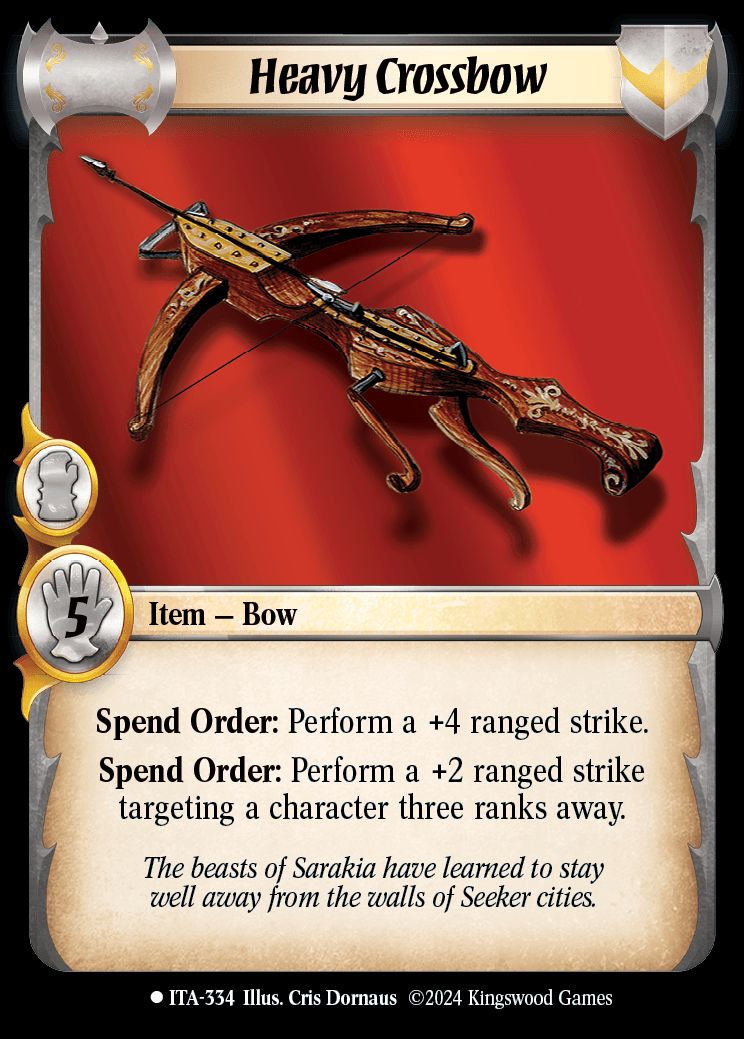 Heavy Crossbow